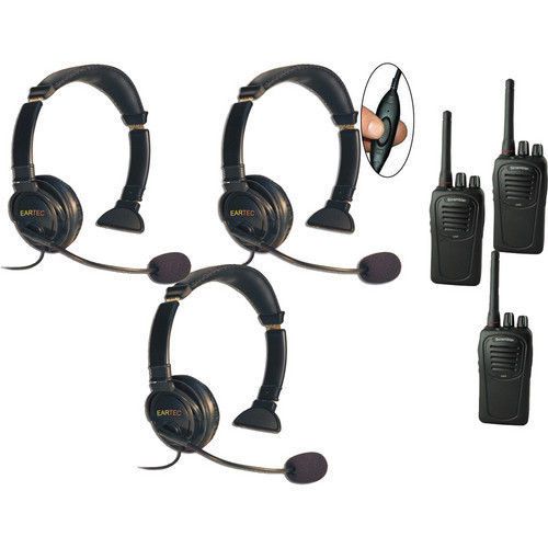 Sc-1000 radio  eartec 3-user two-way radio system lazer inline ptt lzsc3000il for sale