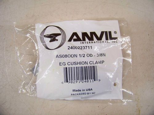 Lot of 25 Anvil EG Cushion Clamps 2400223711 AS08ODN 1/2 OD - 3/8 N New