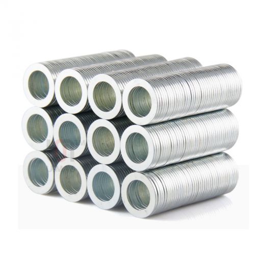 Disc 10pcs 14.3mm thickness 1mm hole 9.5mm n50 rare earth neodymium magnet for sale