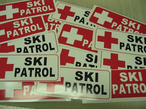 SKI PATROL DECAL LOT Huge Sticker EMS EMT Mountain MT. Wholesale Price