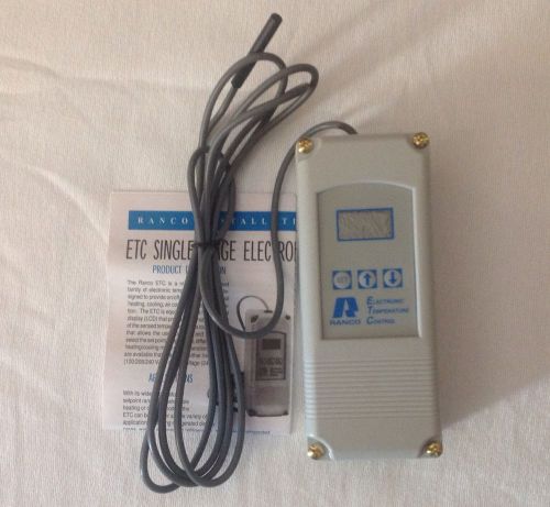 RANCO ETC 111000 Electronic Temperature Controller - New - Free Shipping!