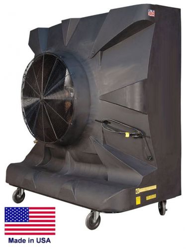 Evaporative cooler commercial - 1 hp - 67 gallon tank - 3500 sq ft cooling area for sale