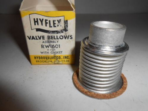 HYFLEX VALVE BELLOWS RW-601 (B-4Q7) WITH GASKET OIL BURNER/HEATING EQUIPMENT