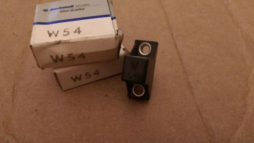 Allen Bradley Heater Element W54 Lot of 2 New in Box