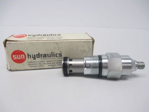 New sun hydraulics rpge lan balanced piston relief valve 50gpm d230108 for sale