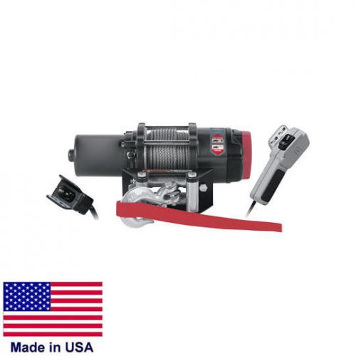 Winch - heavy duty - 12 volt dc - .9 hp - 3,000 lb cap  50 ft of 3/16&#034; wire rope for sale