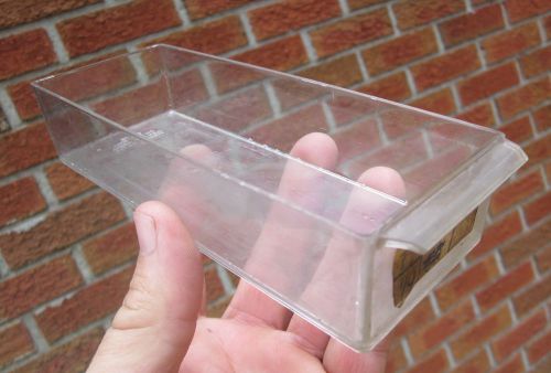 AKRO-MILS 20-445 or 76-8 CLEAR PLASTIC DRAWER FOR SMALL PARTS CABINET