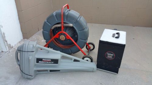 Ridgid seesnake color 300&#039; ft rigid plus reel monitor vcr with navitrack for sale