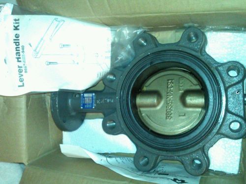 Milwaukee valve 4&#034; iron butterfly valve for sale