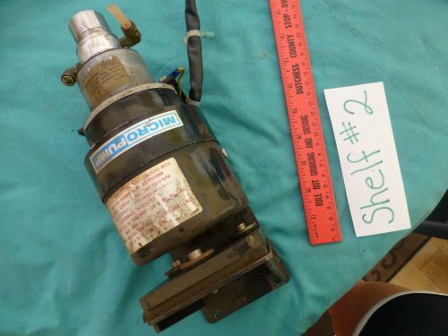 MicroPump Universal Electric Co. Electric Motor Pump Model AB2R049N# 1550 rpm
