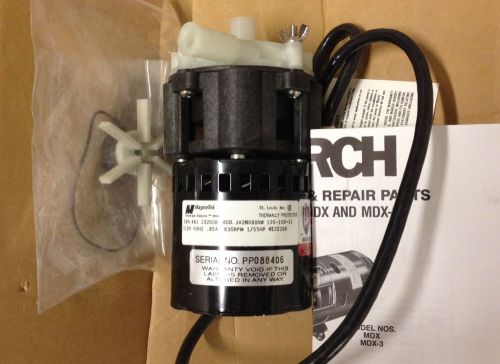 March MDX magnetic drive pump with spare impeller