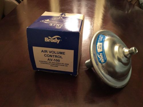 Brady Air Volume Control AV-100