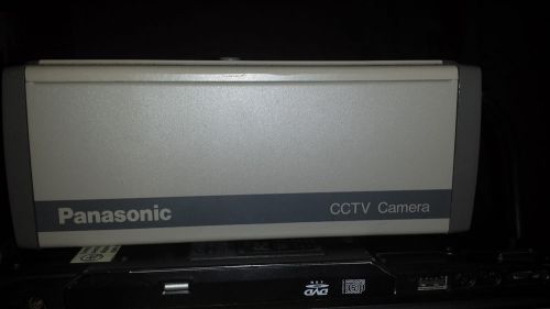 PANASONIC CCTV CAMERA WV-1410, 120V, 60HZ, 9W  - With Manual