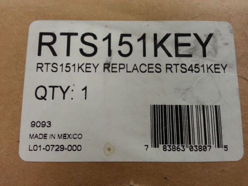 System sensor rts151key remote test key switch for system sensor duct detector for sale