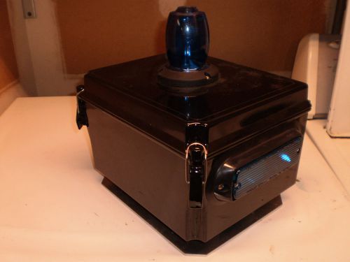 Strobe light box strobe  beacon light blue new rare for sale