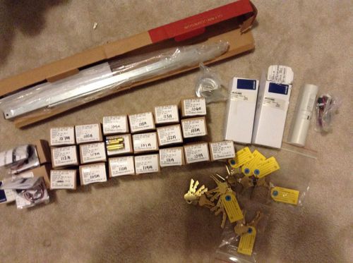 $1500 schlage lock core package with motion exits, keys and schedule for sale