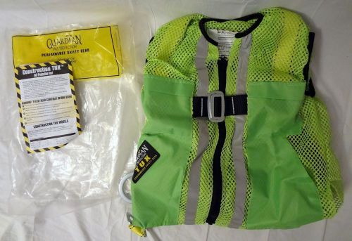 Guardian Fall Protection 02200 Tux Harness, Green Mesh, Small $202 New