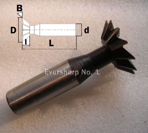 New hss(m2) 35mmx55 degree dovetail cutter end mill 12 flutes milling cutter for sale