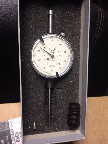 Brown &amp; Sharpe 1&#034; Dial Indicator With Extras