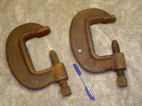 TWO ARMSTRONG NO. 14 C CLAMPS
