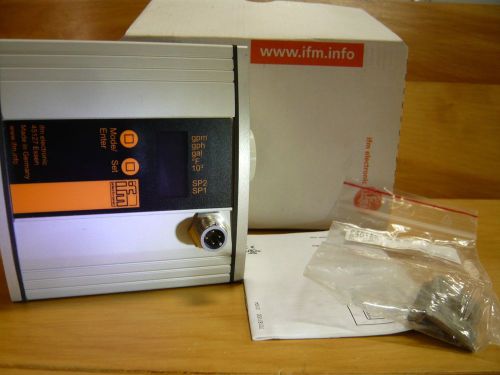 Ultrasonic flow meter, dc pnp/npn, quick disconnect, 2 outputs, ifm su7001 for sale
