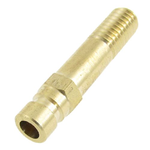 Gold tone quick fitting 9mm dia coarse thread brass mould hose pipe for sale