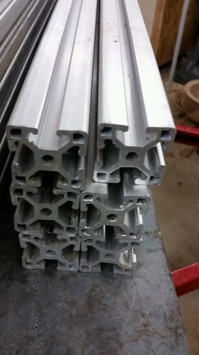 80/20 1.5 x 1.5 machined t-slot ultra lite extrusion #1515-ul 29&#034; (6 pieces) for sale