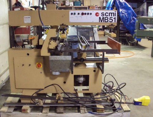 SCMI MB51, 57 Spindle Boring, 2 Vertical Heads, 1 Horizontal Head, (3) 2HP Motor