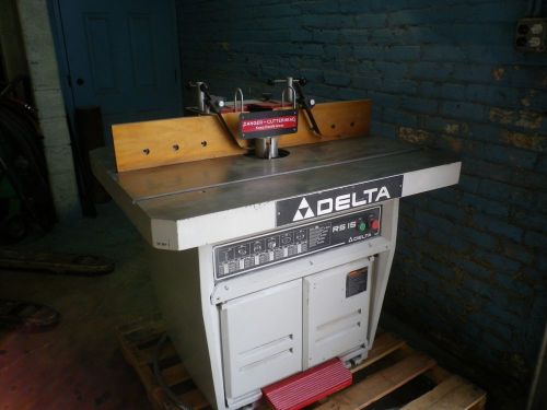 Delta RS15 woodworking shaper 1.25 in spindle Invicta