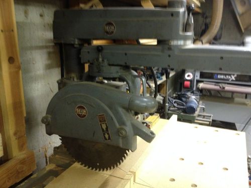Rockwell 14&#034; Radial Arm Saw Single Phase