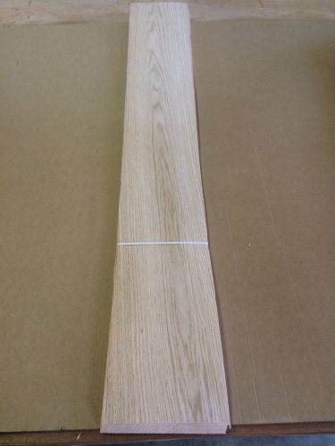 Wood Veneer Red Oak 6x52 22pcs total Raw Veneer &#034;EXOTIC&#034; RO15 8-13