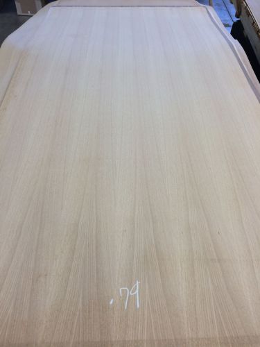 Wood Veneer White Oak 48x97 1pcs total 10Mil Paper Backed &#034;EXOTIC&#034; NXT 79