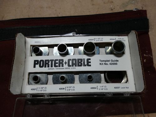New porter cable  42000 template guide kit new for sale