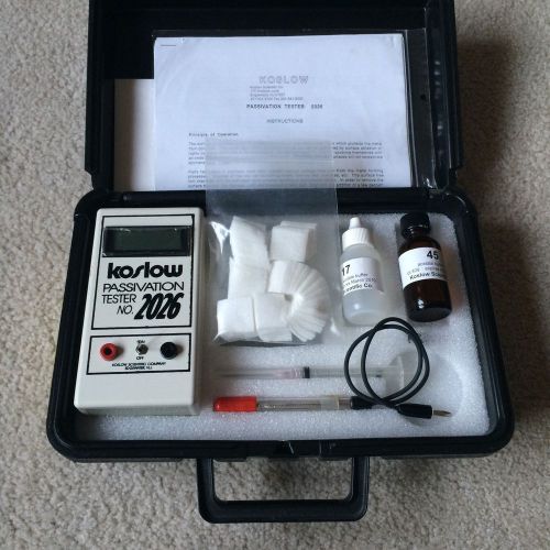 Koslow passivation tester 2026 for sale
