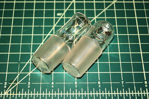 Buchi Brinkman Chemglass Glass Stoppers 29/35 &amp; 29/32 ( Lot of 2 )
