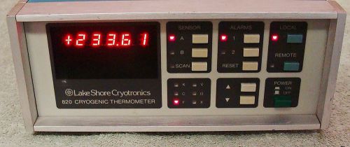 Lakeshore cryotronics 820 cryogenic thermometer! for sale