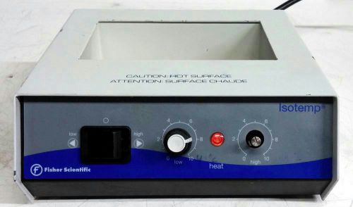 FISHER SCIENTIFIC 11-718-2 ISOTEMP 2052FS 2-BLOCK DRY BATH INCUBATOR