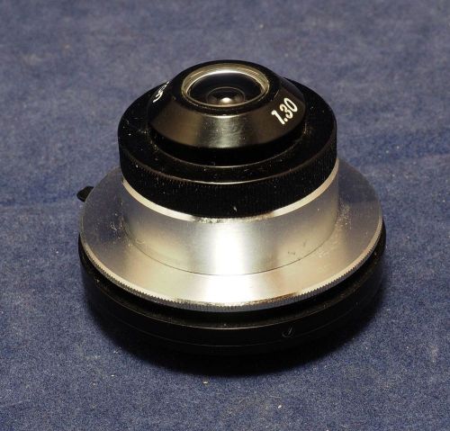 Nikon Microscope Condenser 37mm sleeve mt w. iris &amp; filterholder, N.A. 1.30 #005