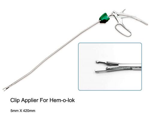 New clip applier for hem-o-lok clip single port lap for sale
