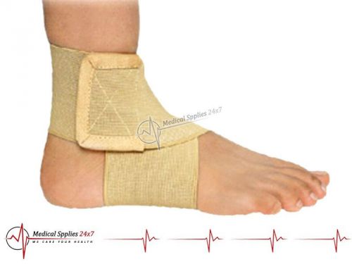 (Large) Ankle Supports Sports Brace Stretch Wrap Arthritis Muscle Joint Pain