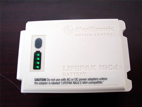 New physio-control lifepak 12 rechargeable nicd battery oem 3009376-004 use 2017 for sale