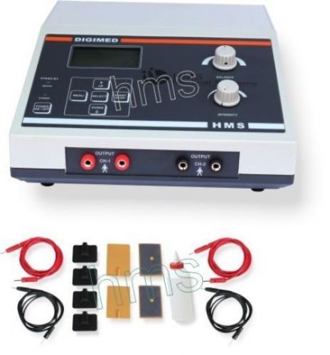 2 Ch Electrotherapy machine Physical Therapy Pain Relief Combination  Therapy CE