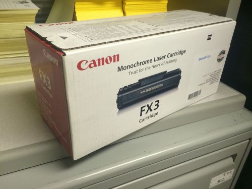 Canon FX-3 Black Toner Cartridge (1557A002BA)