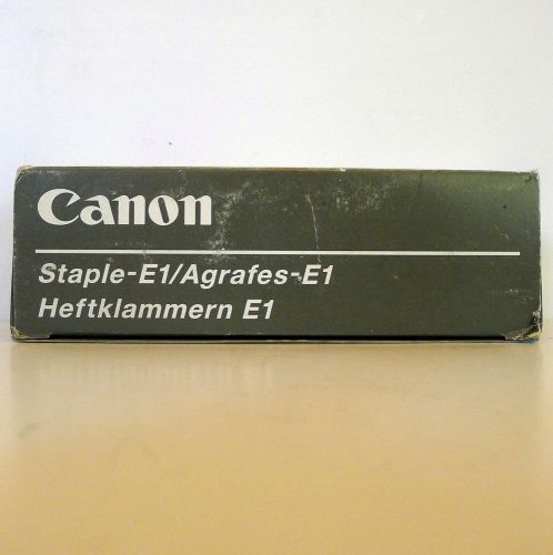 Canon E1 Staples Cartridges Genuine 0251A001AA F23-5705-000