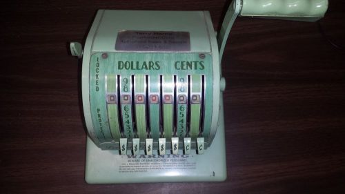 Paymaster Machine Vintage