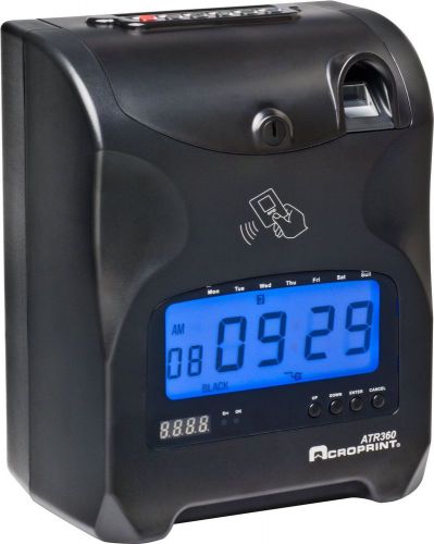 Acroprint ATR360 Electronic Top-Loading Time Recorder with Digital Display and