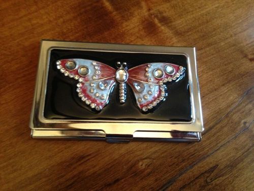 NEW Butterfly Business Card Holder