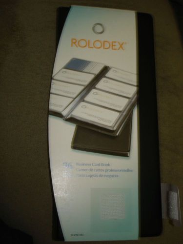 ROLODEX BUSINESS CARD BOOK 96 CARD CAPACITY # 67467