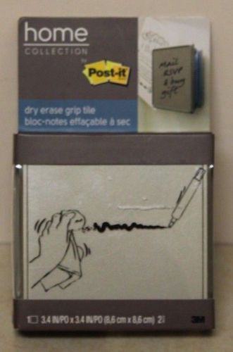 New! Post It Home Collection Dry Erase Grip Tile
