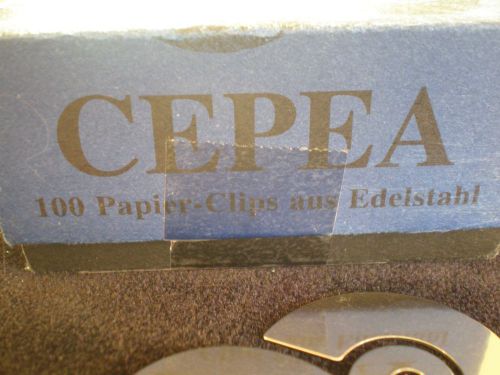 CEPEA Paperclips Binding System Germany